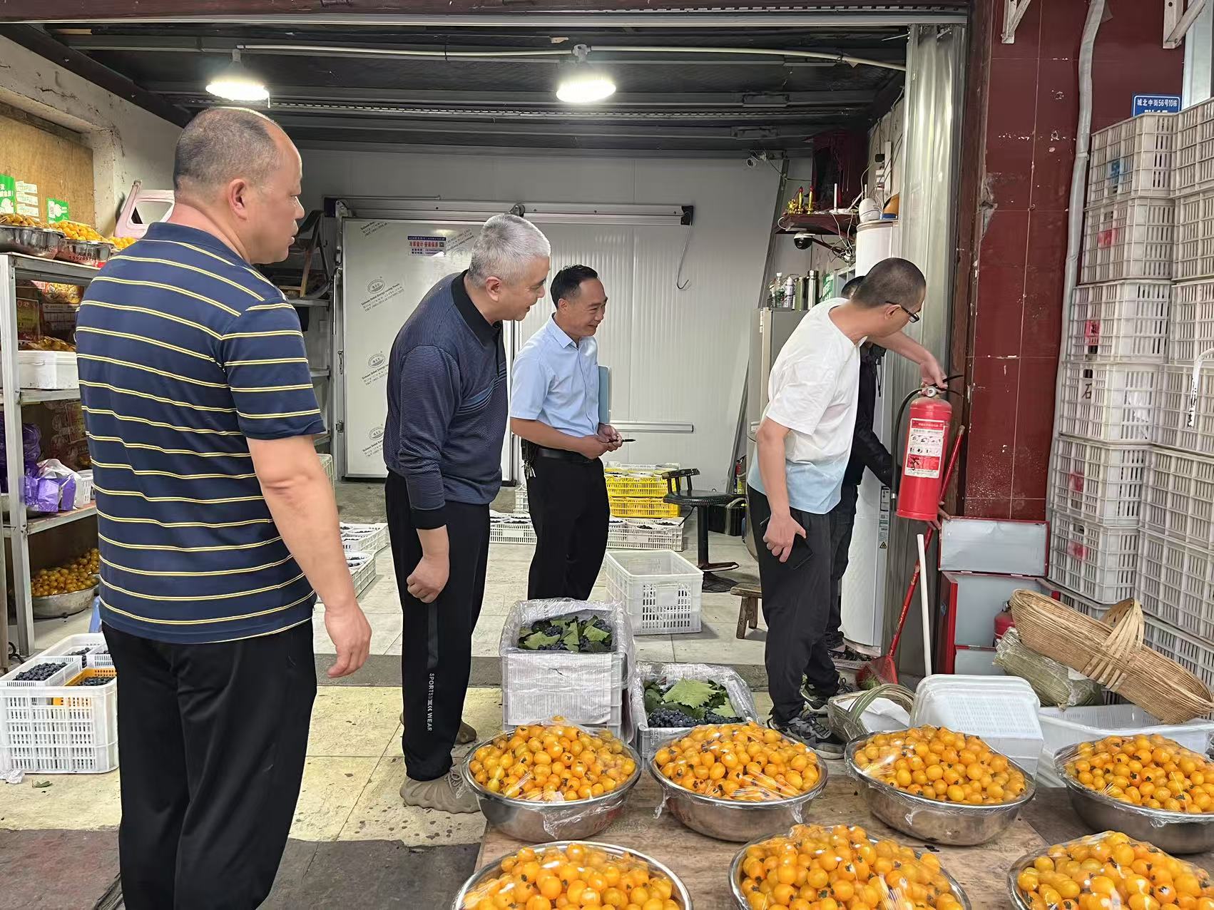 成都片区开展五一节前安全大检查